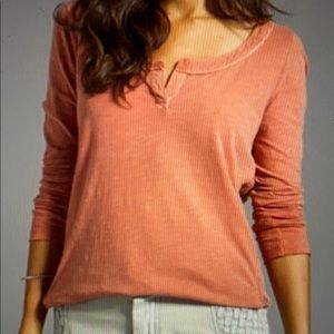 Free People Lack Back Top